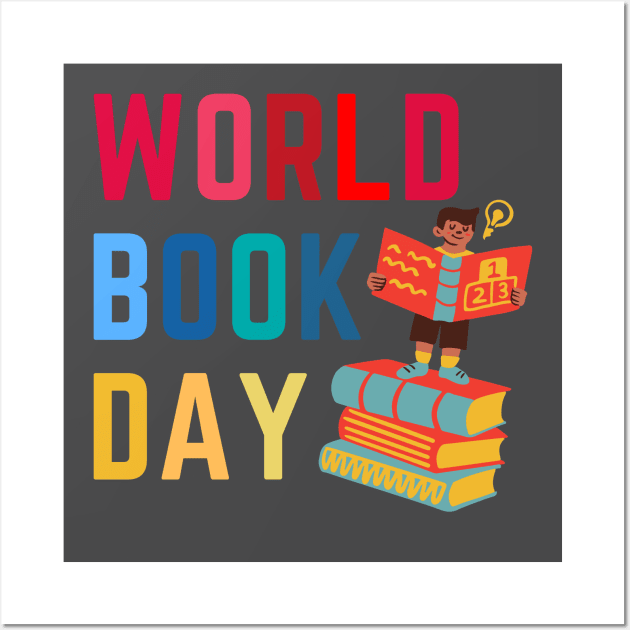 World Book Day Wall Art by Bukitwgp